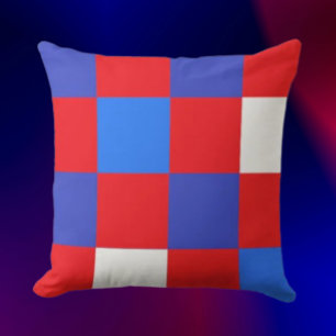 Block Party USA – Independence Day Throw Pillow