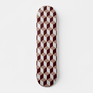 Block Pattern 03 - Retro Skateboard