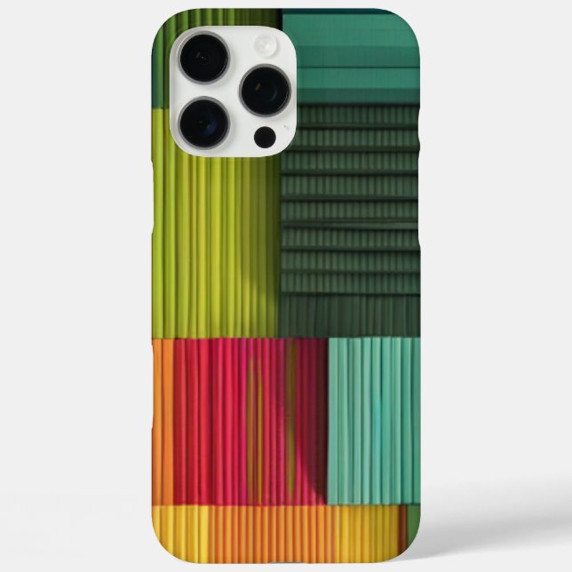 Block Pattern Iphone Case (Back)