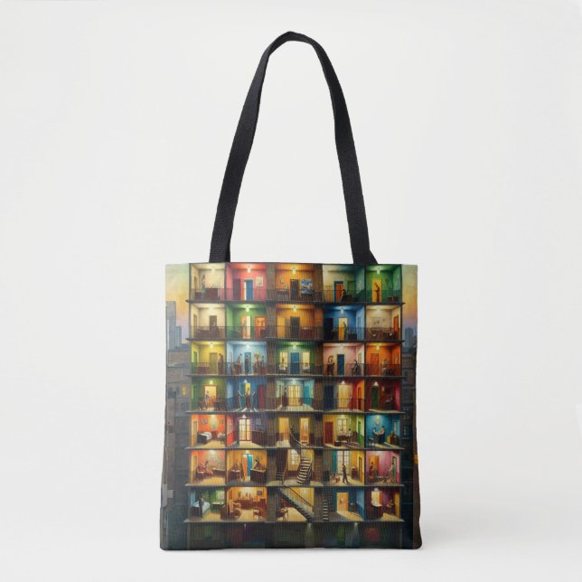 Block Tote Bag (Front)