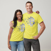 BLOCKCHAIN/CIRCUIT BOARD-Men's T-Shirt