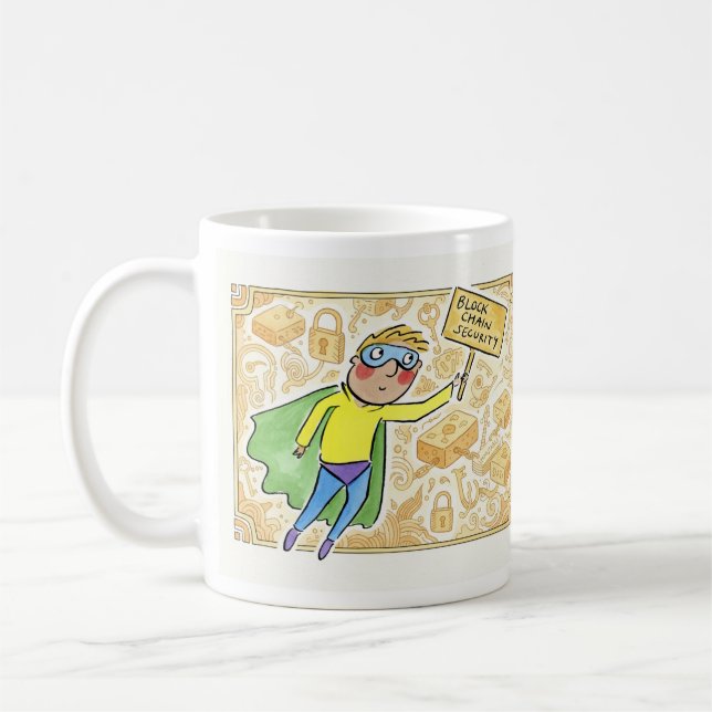 Blockchain Coffee Mug (Left)