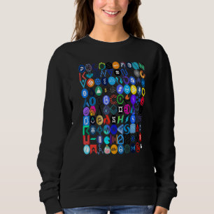 Blockchain Cryptocoin Cryptocurrency Cryptography Sweatshirt