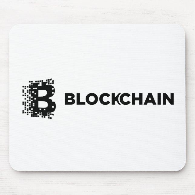 BLOCKCHAIN-Mouse Pad Mouse Pad (Front)