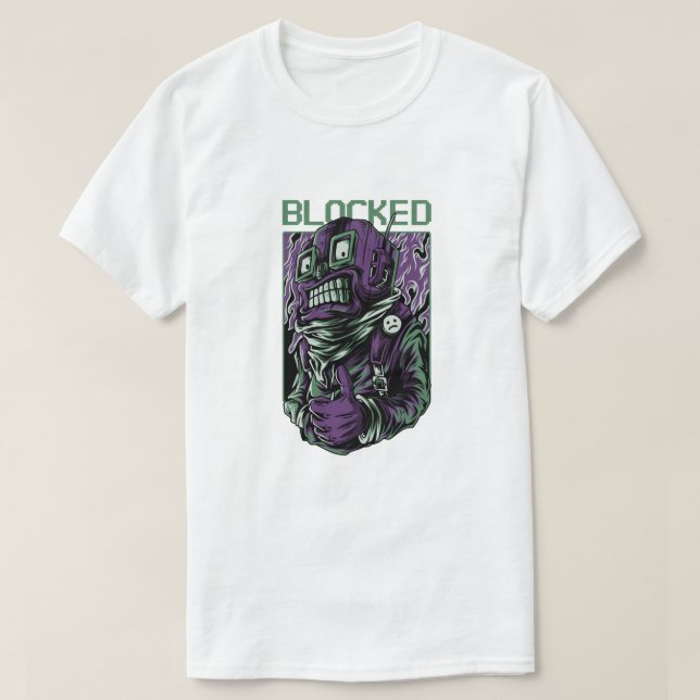 Blocked Bot T-Shirt (Design Front)