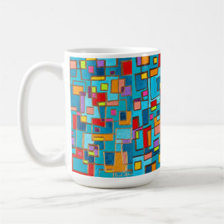 Blocked coffee mug