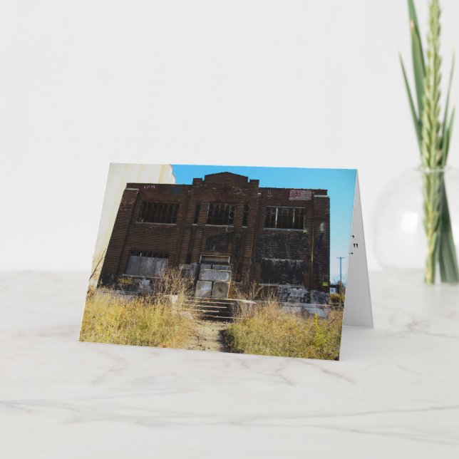 “Blocked Out" Hallowe’en Card (Front)