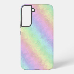 Blocks in Pastel Colours 3D Rainbow Art Samsung Galaxy Case