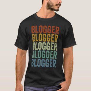 Blogger Blogging T-Shirt