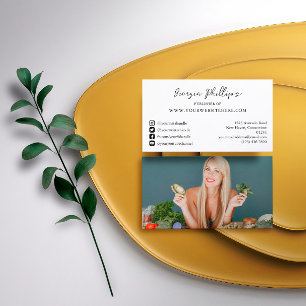 Blogger Influencer Content Creator Photo Social Business Card