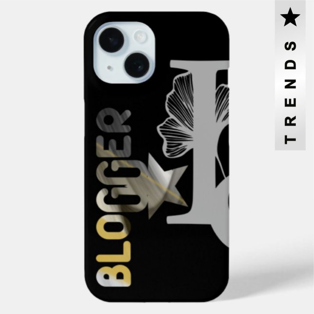 BLOGGER iPhone Cases Trend Abstract Black White (Creator Uploaded)