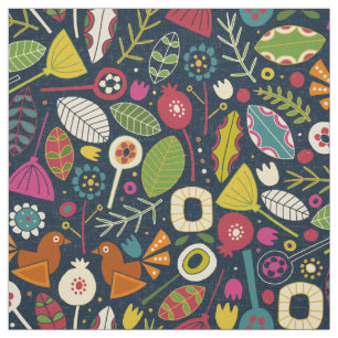 BLOM INDIGO FABRIC