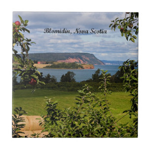 Blomidin, Nova Scotia, Canada Ceramic Tile