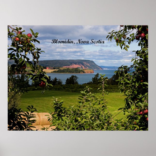 Blomidin, Nova Scotia, Canada Poster (Front)