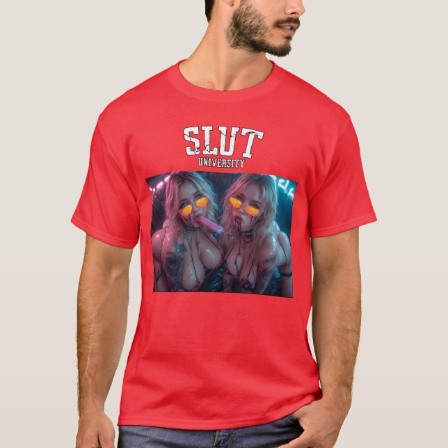 Blond PopsicleTar Babes T-Shirt (Front)