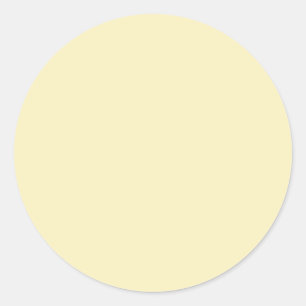  Blond (solid color)   Classic Round Sticker