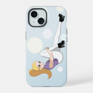 Blonde Anime Girl iPhone 15 Case