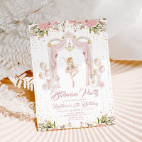 Blonde Ballerina birthday Centre stage