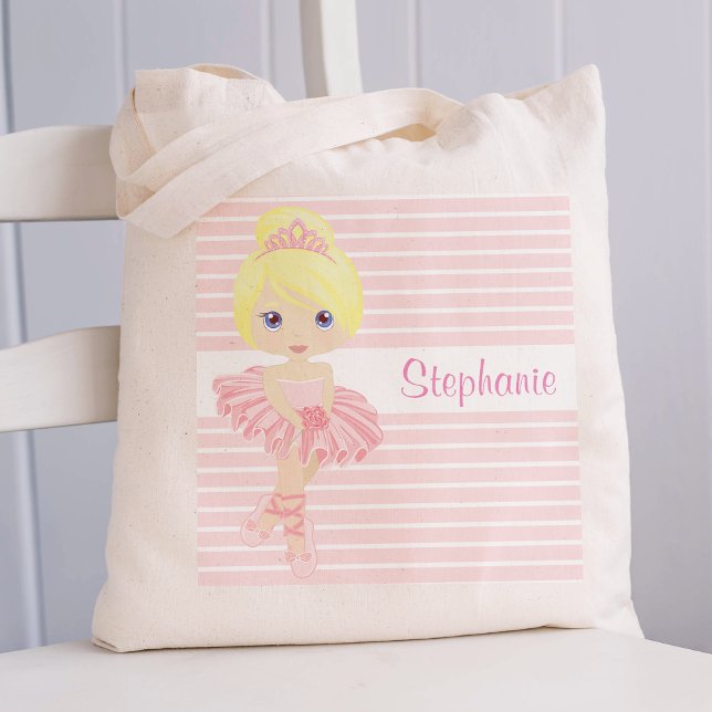 Blonde Ballerina Two Sided Tote Bag (Creator Uploaded)