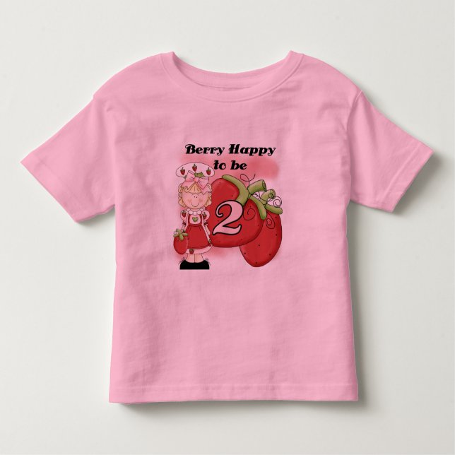 Blonde Berry 2nd Birthday Tshirts and Gifts (Front)