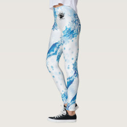 Blonde & Broke - Patterned Leggings - Black Logo