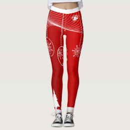 Blonde & Broke - Patterned Leggings - White Logo