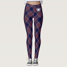 Blonde & Broke - Patterned Leggings - White Logo