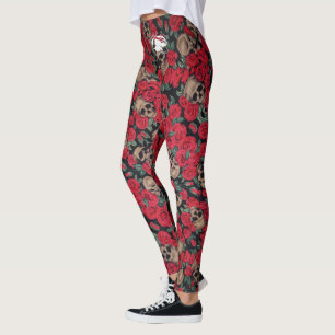 Blonde & Broke - Patterned Leggings - White Logo