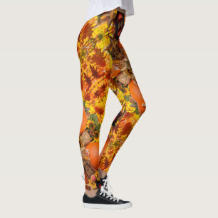 Blonde & Broke - Patterned Leggings - White Logo