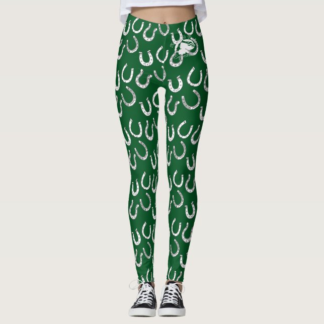 Blonde & Broke - St. Patrick's Day - Leggings (Front)