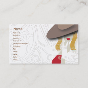Blonde - Business Card