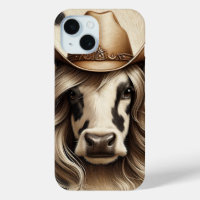 Blonde Country Cow Girl Funny