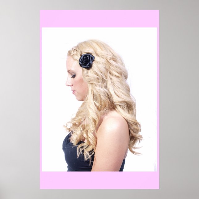 Blonde Curls Poster (Front)