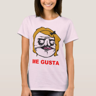 Blonde Female Me Gusta Comic Rage Face Meme T-Shirt
