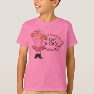 Blonde Girl Dancer Tshirts and Gifts