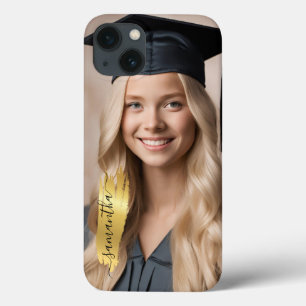 Blonde Girl Graduation Day  iPhone 13 Case