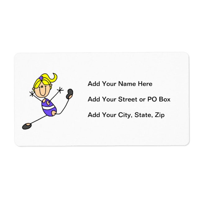 Blonde Girl Gymnast (Front)