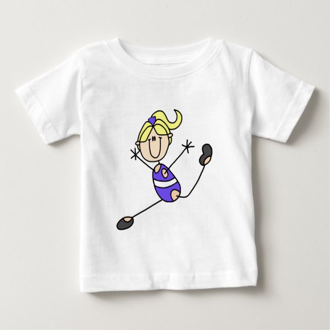 Blonde Girl Gymnastics T-shirts and Gifts (Front)