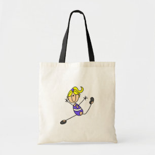 Blonde Girl Gymnastics T-shirts and Gifts Tote Bag