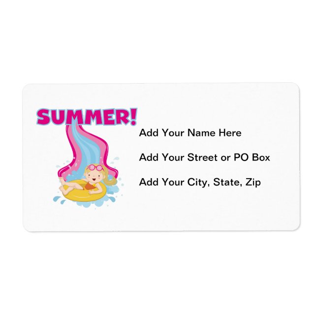 Blonde Girl Summer (Front)