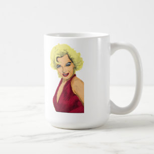 Blonde Glamour Girl Coffee Mug