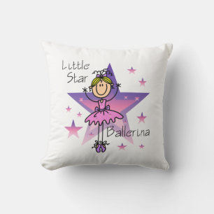 Blonde Little Star Ballerina Pillow