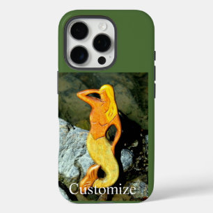 blonde lookout mermaid iPhone 16 pro case