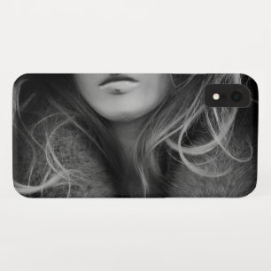 Blonde Mannequin in Black and White iPhone XR Case