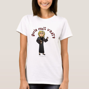 Blonde Pastor Girl T-Shirt