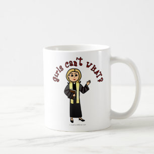 Blonde Preacher Girl Coffee Mug