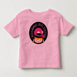 Blonde Rocking Big Sister Toddler T-Shirt