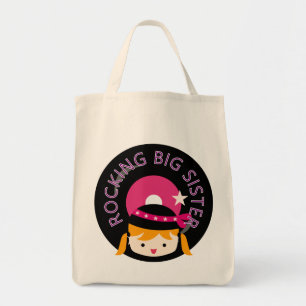 Blonde Rocking Big Sister Tote Bag