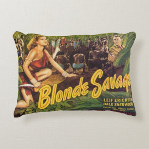Blonde Savage Decorative Cushion