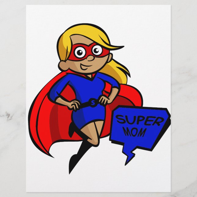 blonde super mum (Front)